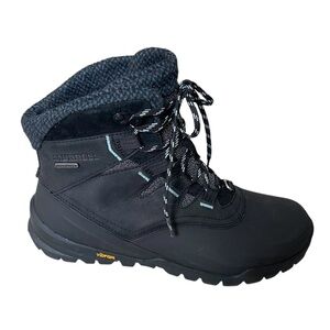 MERRELL Women's Thermo Aurora 2 Shell Winter  Waterproof Boot Black 9